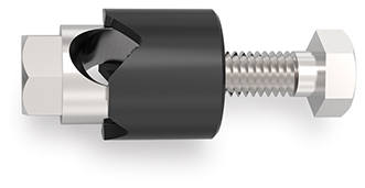 Single screw clamp