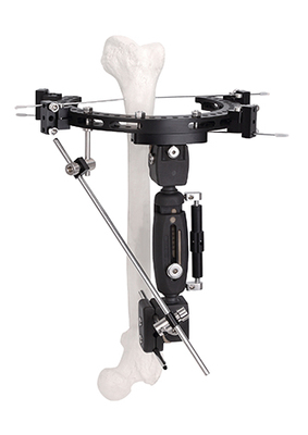 Radioucent ring frame combination