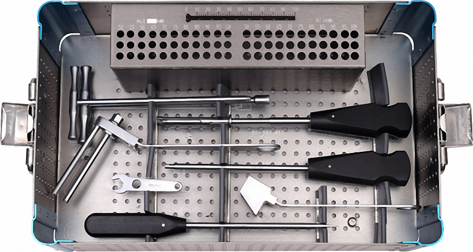 6.0 and 7.3 of diameters Cannulated Screw Instrument Kit 528