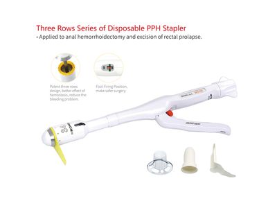 Three Rows Series of Disposable PPH Stapler