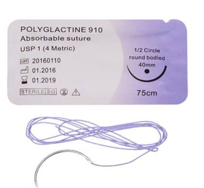 Polyglactin suture